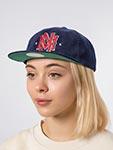 Бейсболка MITCHELL NESS арт. HMUS6828-MNNYYPPPNAVY (темно-синий)